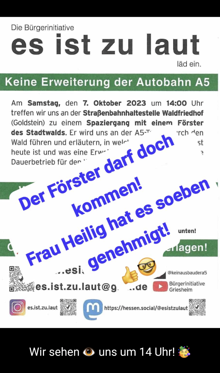 Einladung Waldspaziergang